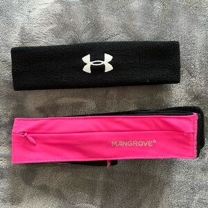 Headband and running belt set